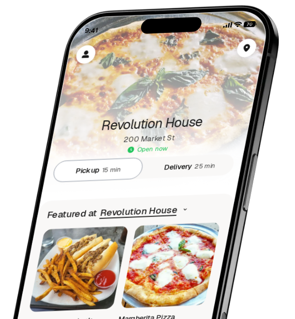 Revolution House app preview